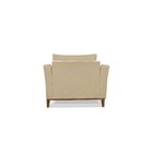 Poltrona Brest Linho  Dourado