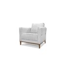 Poltrona Brest Linho  Grigio