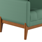 Poltrona Brooks Verde Sage - Tebarrot