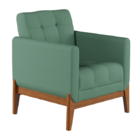 Poltrona Brooks Verde Sage - Tebarrot