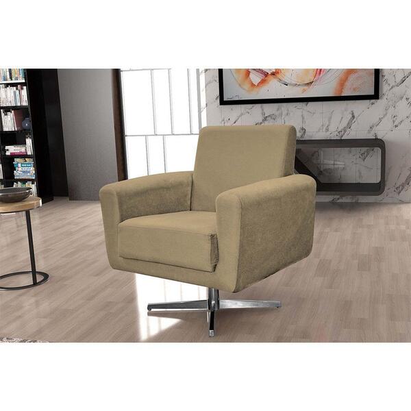 Poltrona Bruna Veludo Turkey Capuccino Matrix Veludo Turkey C