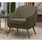 Poltrona Bulgaria - Cinza Chumbo