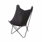 Poltrona Butterfly Em Pu  Café