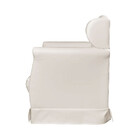 Poltrona Cadeira De Amamentação Balanço + Puff Eliza Corano S