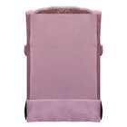 Poltrona Cadeira De Amamentação Balanço + Puff Ternura Veludo