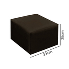 Poltrona Cadeira De Amamentação Balanço E Puff Ternura Suede