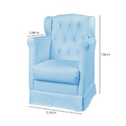 Poltrona Cadeira De Amamentação Balanço Eliza Corano Azul - S