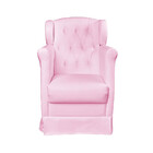Poltrona Cadeira De Amamentação Balanço Eliza Corano Rosa - S