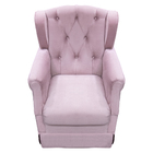 Poltrona Cadeira De Amamentação Balanço Ternura Material Sint