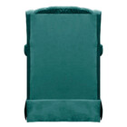 Poltrona Cadeira De Amamentação Balanço Ternura Veludo Turque