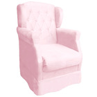 Poltrona Cadeira De Amamentação Isabella Quarto Do Bebe Suede