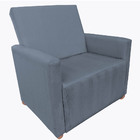 Poltrona Cadeira De Descanso Tamanho Plus Larissa Size C/ Uma