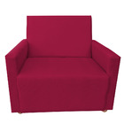 Poltrona Cadeira De Descanso Tamanho Plus Larissa Vermelho Si