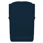 Poltrona Cadeira Decorativa  Amamentação Com Balanço Suede Az