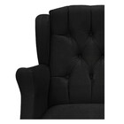 Poltrona Cadeira Decorativa  Amamentação Com Balanço Suede Pr