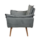 Poltrona Cadeira Decorativa Sala Opala Suede Espuma D33 Graff