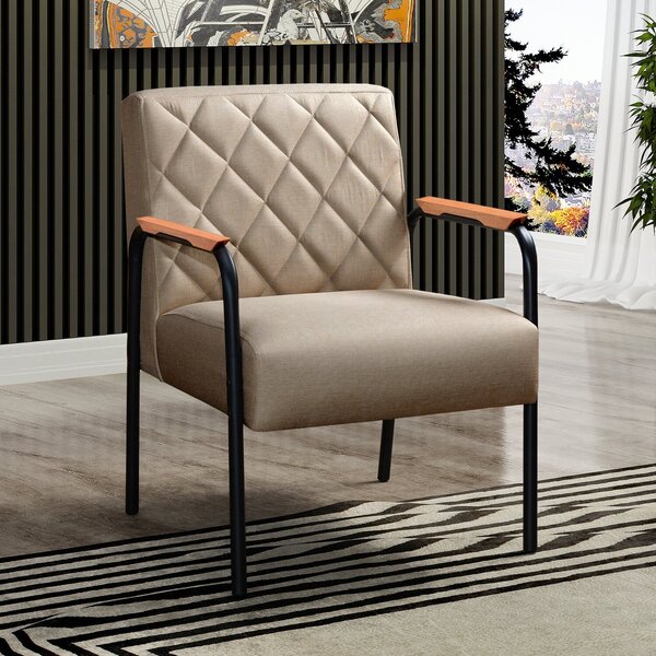 Poltrona Cadeira Decorativa Sala, Recepção, Escritório Ludmil