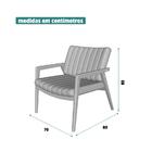 Poltrona Cadeira Decorativa Uxuá Para Sala De Estar Recepção