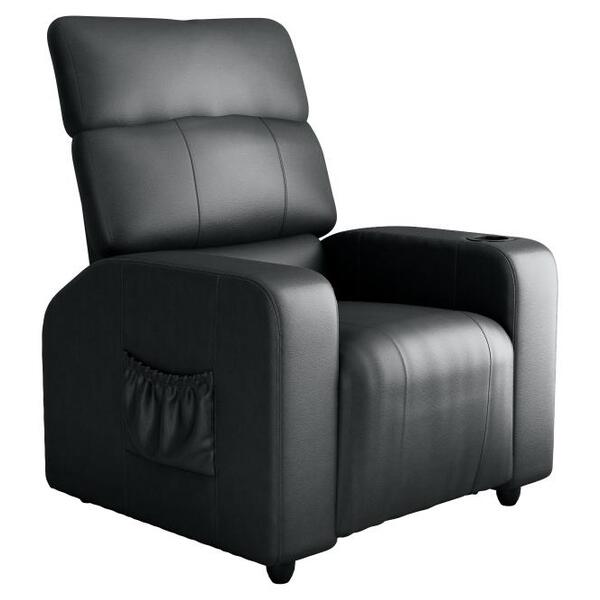 Poltrona Cadeira Do Papai Reclinável Com Porta Copos Pulse