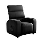 Poltrona Cadeira Do Papai Reclinável Porta Copos Pulse Pret