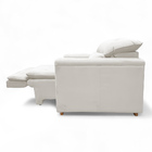 Poltrona Cadeira Do Papai Reclinável Retrátil Onix Suede Bege