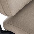 Poltrona Cadeira Estofada Bergen Nórdico Escandinavo