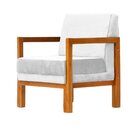 Poltrona Cadeira Luxo Veludo Dubai Branco