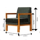 Poltrona Cadeira Luxo Veludo Dubai Branco