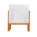 Poltrona Cadeira Luxo Veludo Dubai Branco