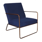 Poltrona Cadeira Malta Decorativa Sala Aramado Bronze Corino