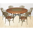 Poltrona Cadeira Modelo Malbec - Marrom