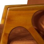 Poltrona Cadeira Mona Luxo Veludo Cobre