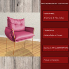 Poltrona Cadeira - Sala De Jantar - Sala De Recepção - Corano