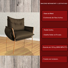 Poltrona Cadeira - Sala De Jantar - Sala De Recepção - Corano