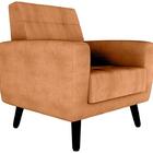 Poltrona Cadeira Sala Decorativa Recepção Livia Matrix Mostar