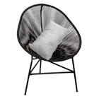 Poltrona Cadeira Suede Branco