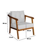 Poltrona Cadeira Vitoria Base Reforçada - Veludo Azul Turquesa