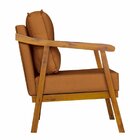 Poltrona Cadeira Vitoria Base Reforçada - Veludo Cobre