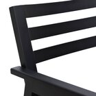 Poltrona Cairo Madeira Maciça Encosto Ripado Assento Anatômic