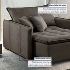 Poltrona Cama  Em Madeira Eucalipto 110 Cm Detroid Yescasa Ve