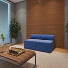 Poltrona Cama Andreo Azul