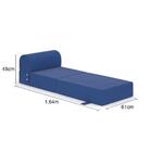 Poltrona Cama Andreo Azul