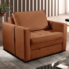 Poltrona Cama Atalaia Marrom Terracota