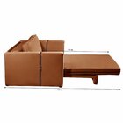 Poltrona Cama Atalaia Marrom Terracota