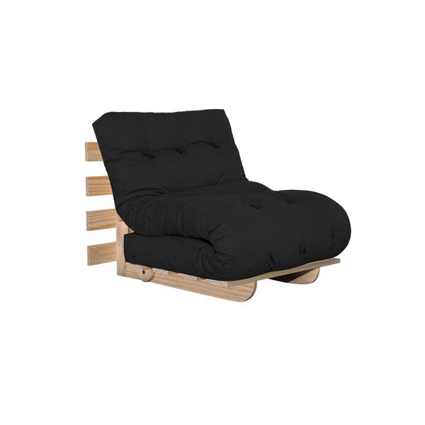 Poltrona-cama BYO Solteiro A - Preto