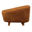 Poltrona Cama Caminha Pet Baby Laddi Veludo Amarelo Dvinn