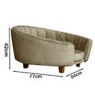 Poltrona Cama Caminha Pet Laddi Veludo Dvinn