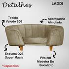 Poltrona Cama Caminha Pet Laddi Veludo Dvinn