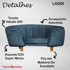 Poltrona Cama Caminha Pet Laddi Veludo Dvinn