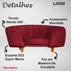 Poltrona Cama Caminha Pet Laddi Veludo Dvinn